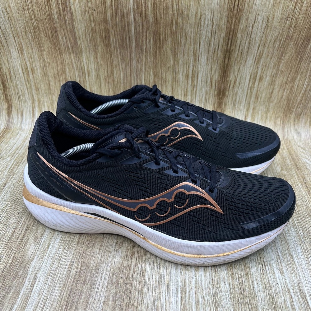 Saucony Endorphin Speed 3 Men's Size 13 Black Gold Running Shoes S20756-10